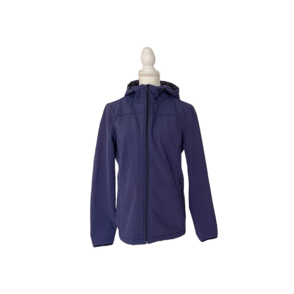 Everlast Purple Blue Zip Up Hoodie Jacket Coat Size Large